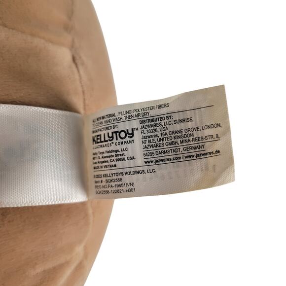 Squishmallows Sloth Plush 8" Kellytoy 2022 Soft Stuffed Animal Brown White Toy - Picture 6 of 11